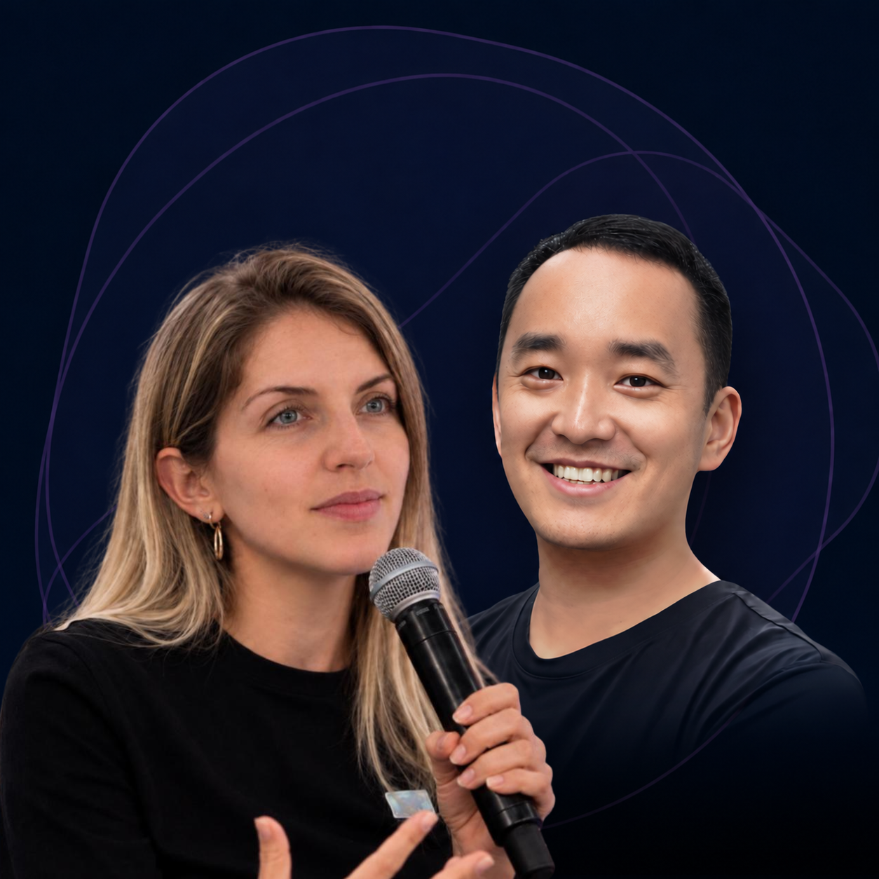 Gerta and Alex, co-founders